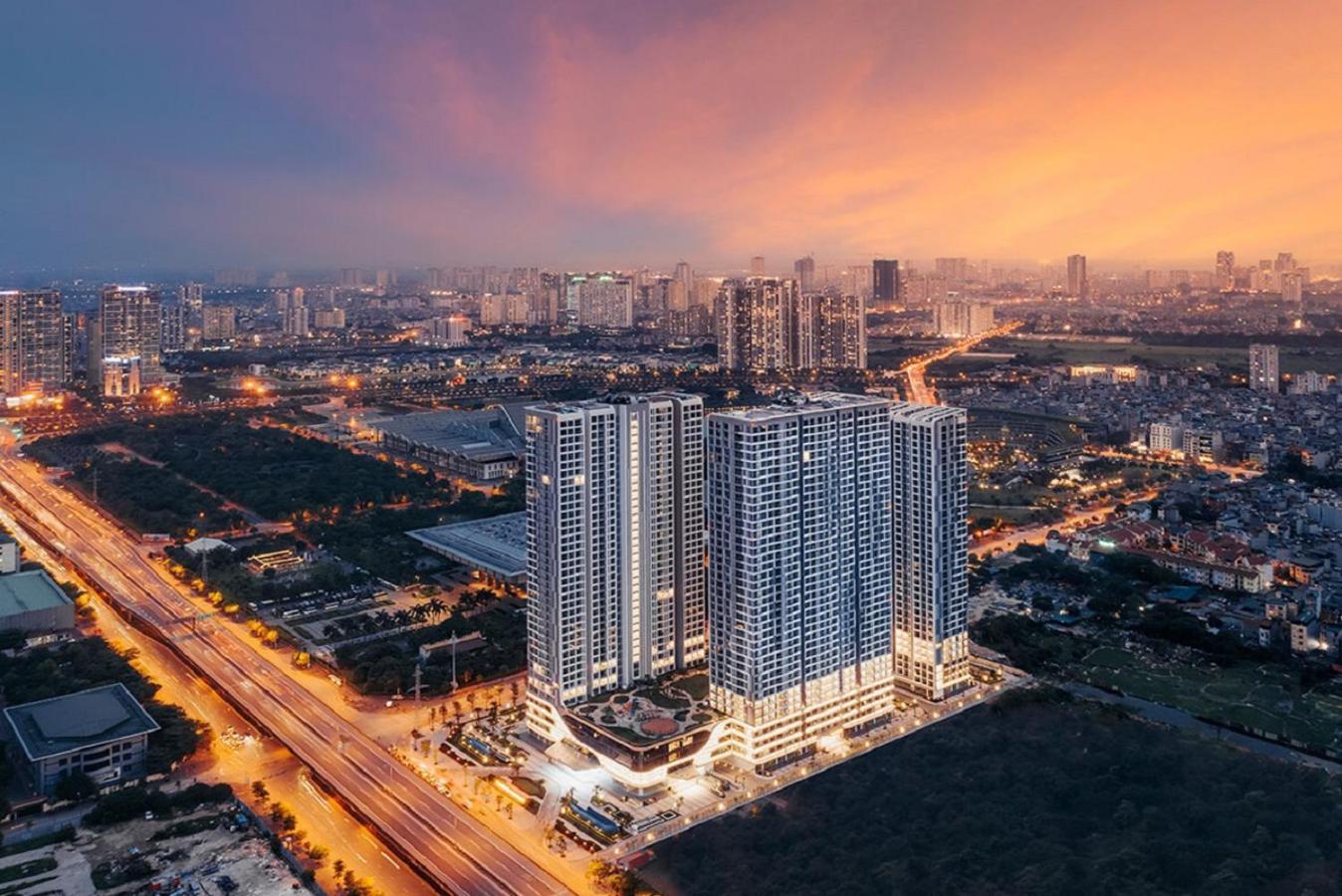 Aspaces Serviced Apartments - Vinhomes West Point Hanoi Exterior foto